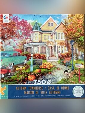 Ceaco “Autumn Townhouse” 750 piece puzzle